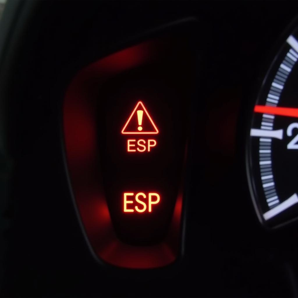 Mercedes ESP Dashboard Warning Light