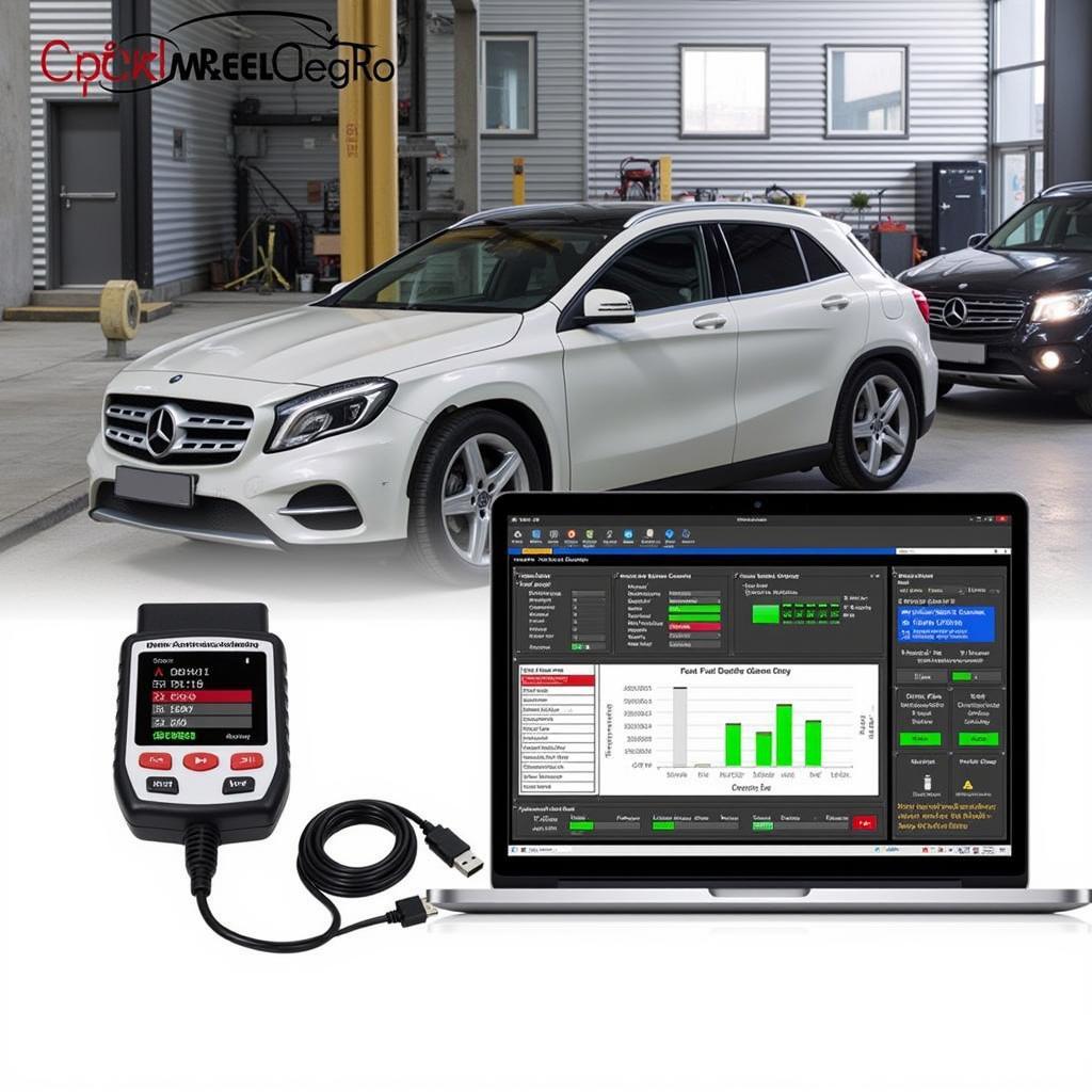 Mercedes GLA250 Fuel Consumption Diagnostic Tools