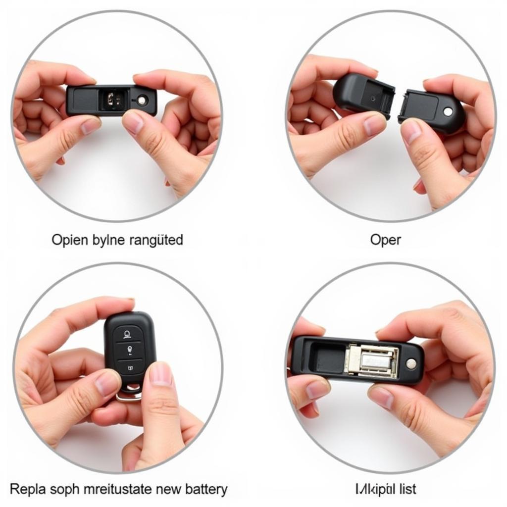 Mercedes Key Fob Battery Replacement Steps