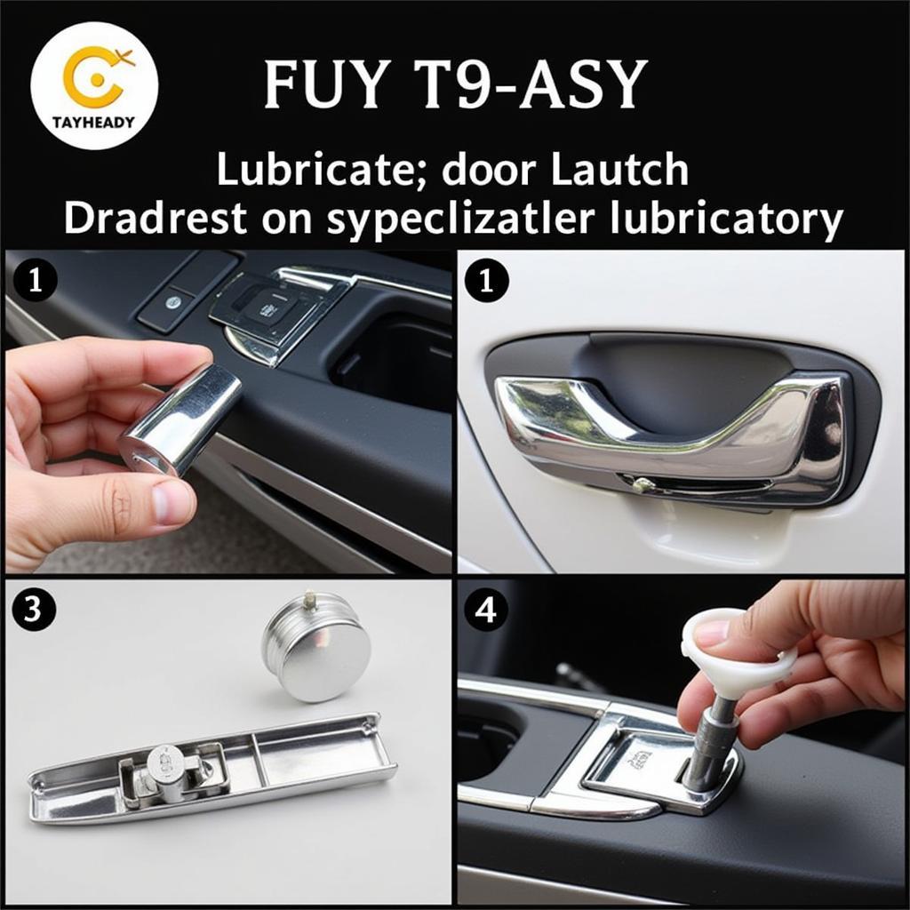 Lubricating a Mercedes Latch Mechanism