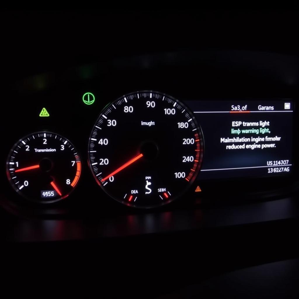 Mercedes Limp Mode Dashboard Warning Lights