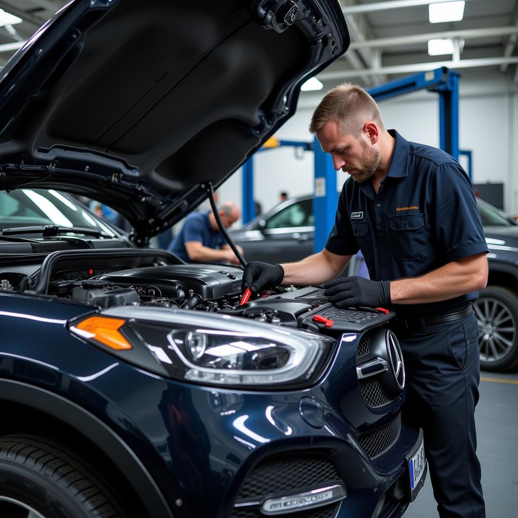 Mercedes ML390 Engine Repair by a Certified Technician