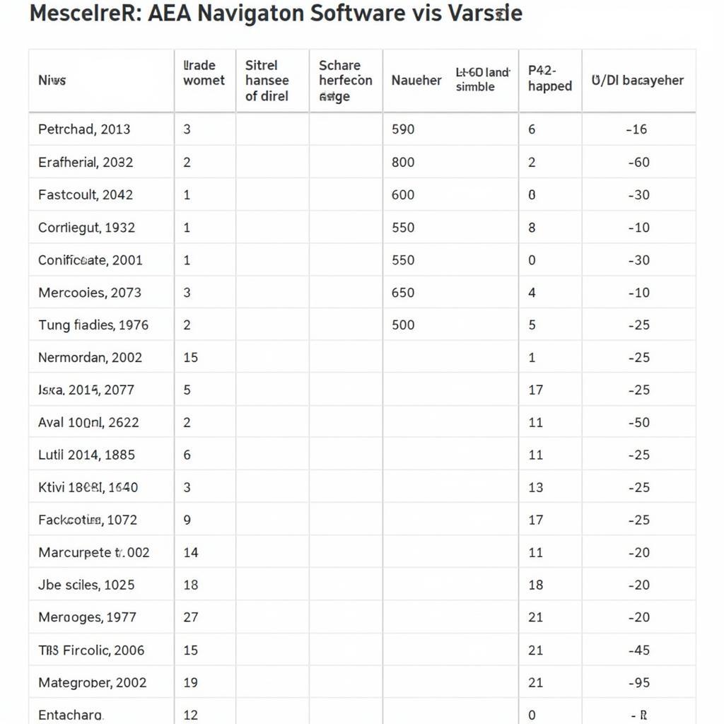 Mercedes Navigation SD Card Software Versions