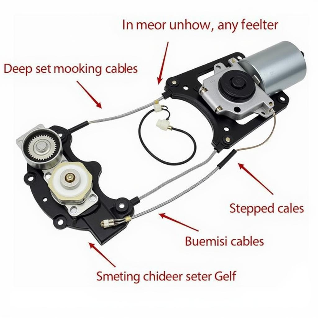 Repairing a Mercedes Power Window Regulator