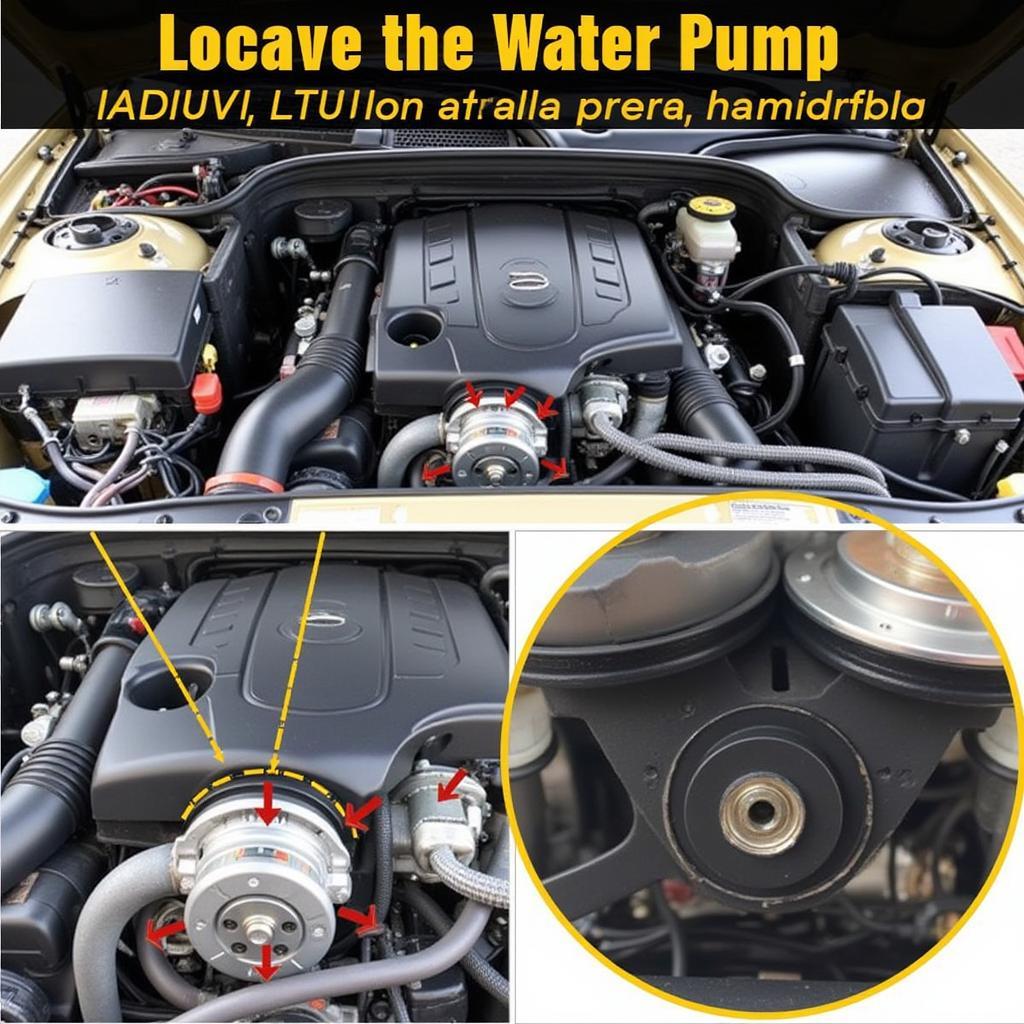 Mercedes S600 Water Pump Location Diagram