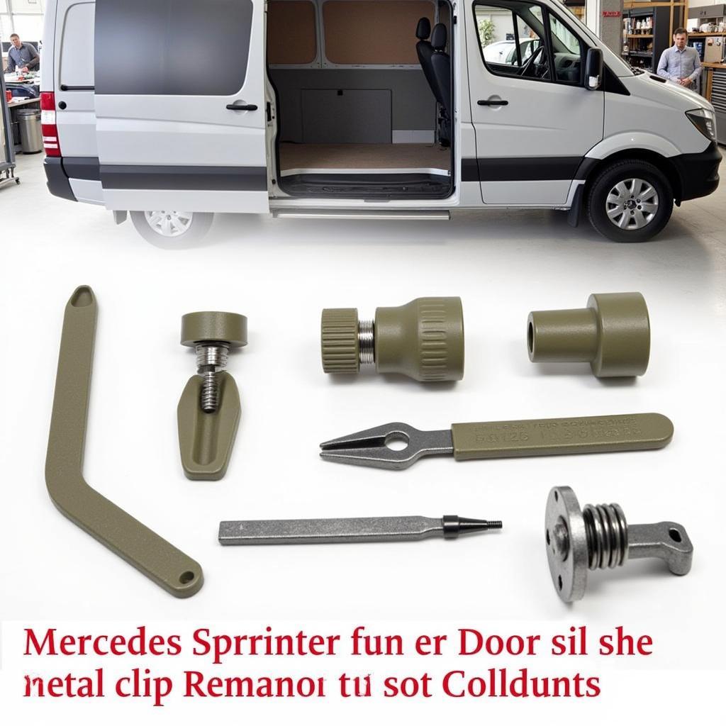 Mercedes Sprinter Door Panel Removal Tool Kit