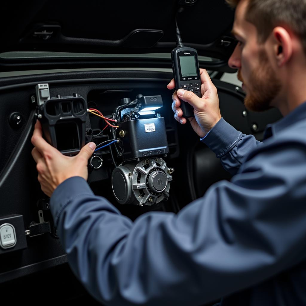 Mercedes Sunroof Motor Inspection