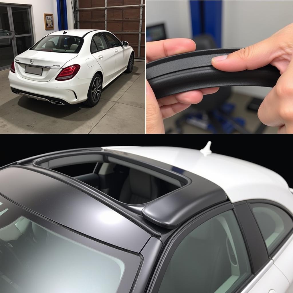 Mercedes Sunroof Seal Replacement