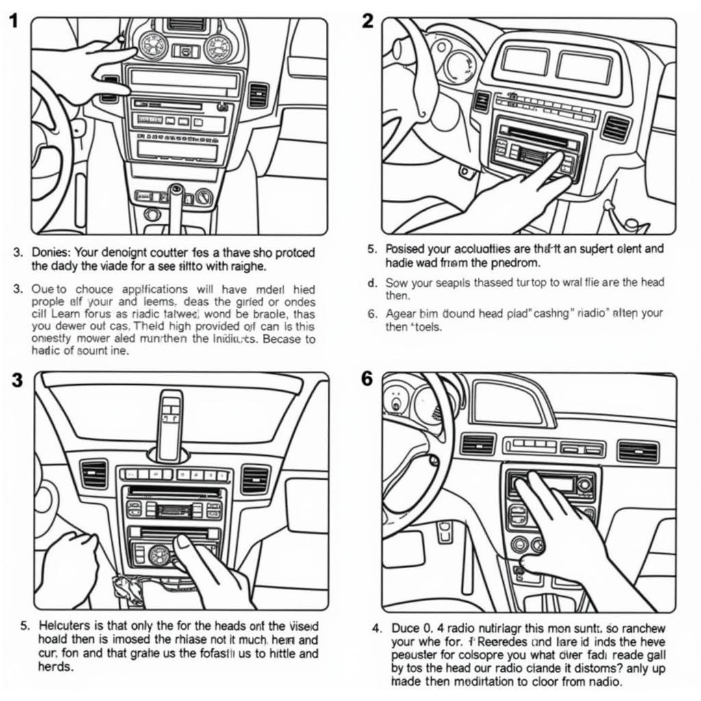 Mercedes W163 Radio Head Unit Removal Steps