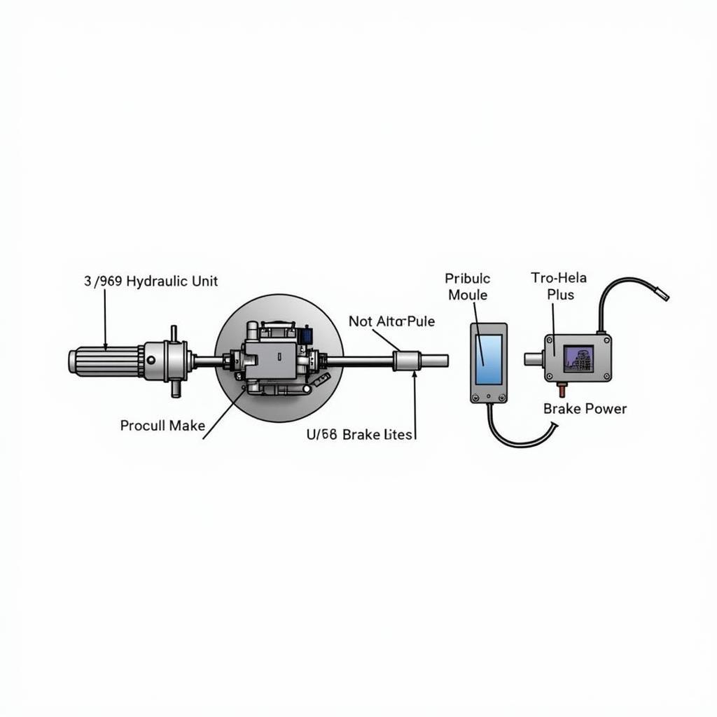 Mercedes W211 SBC System Diagram