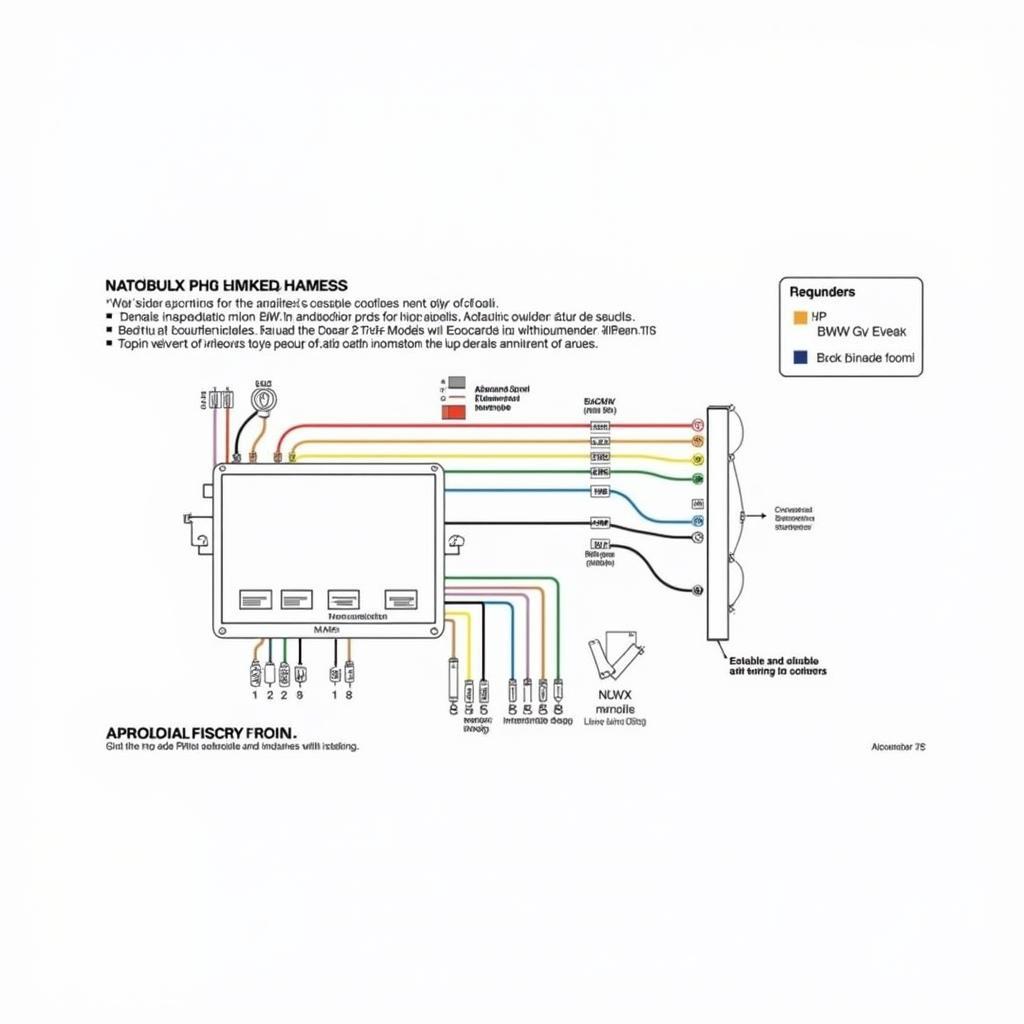 MTX Audio TX6 BMW Wiring Diagram