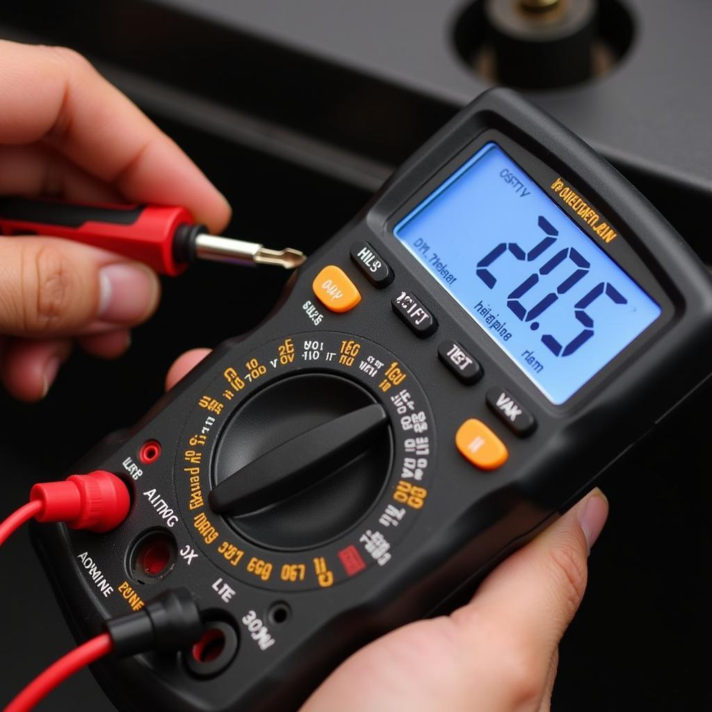 Multimeter Reading Parasitic Draw