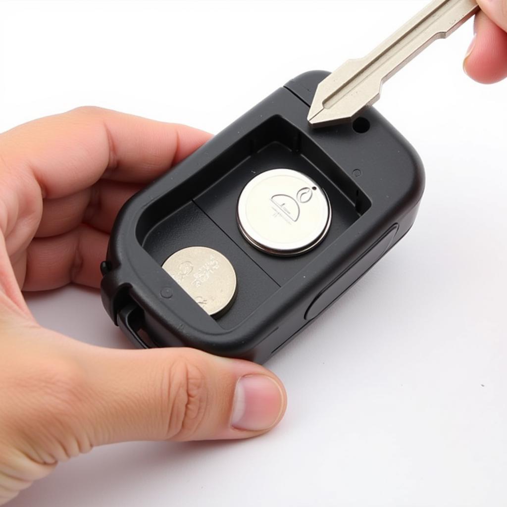 New Battery in Mercedes Key Fob