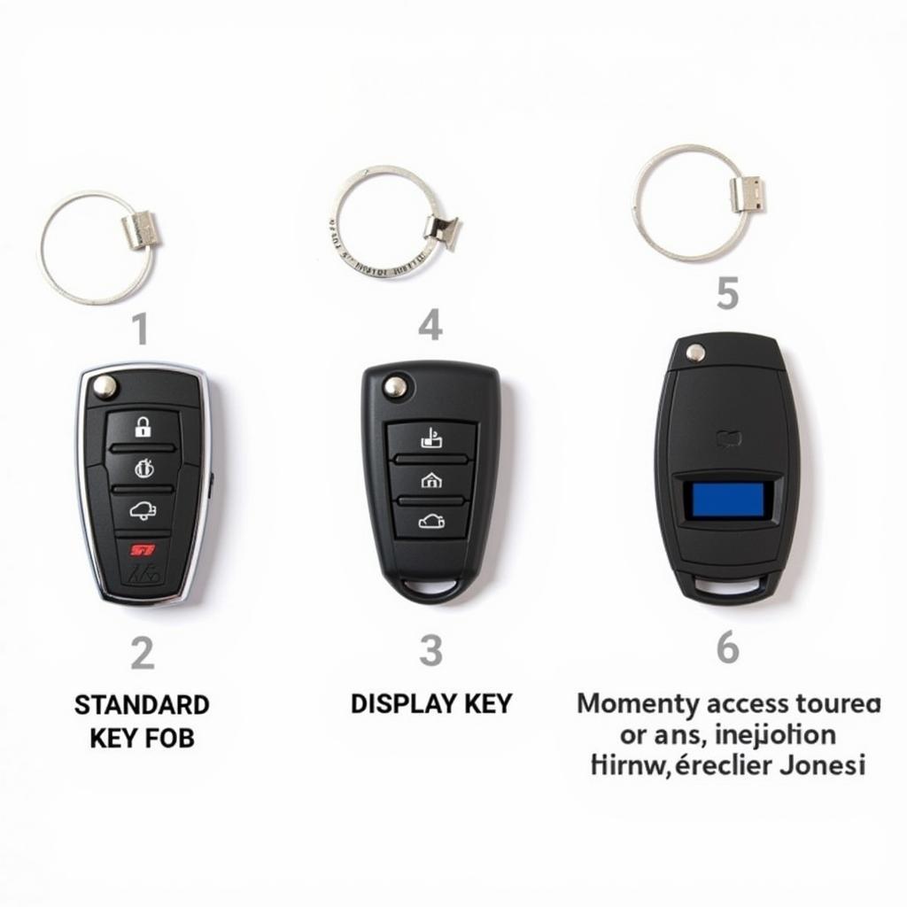 Types of New BMW Key Fobs