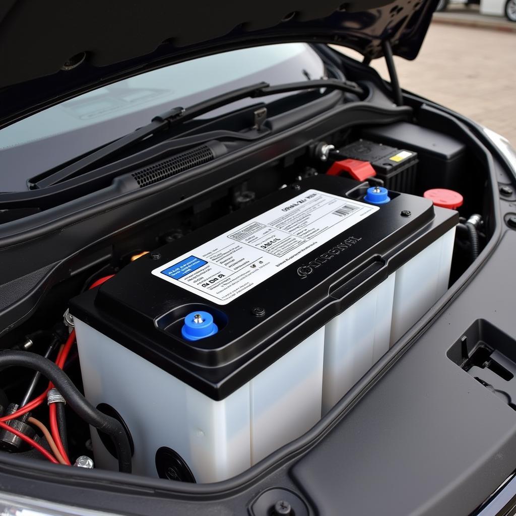 New Prius 12V Battery Installed