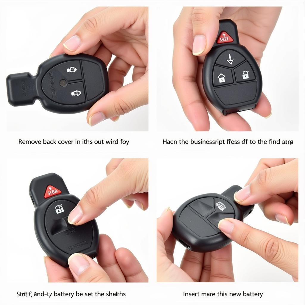 Replacing the Battery in a Nissan Altima Key Fob