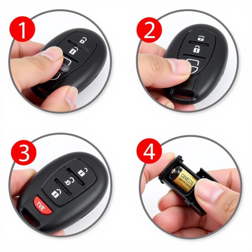 Nissan Rogue Key Fob Battery Replacement Steps