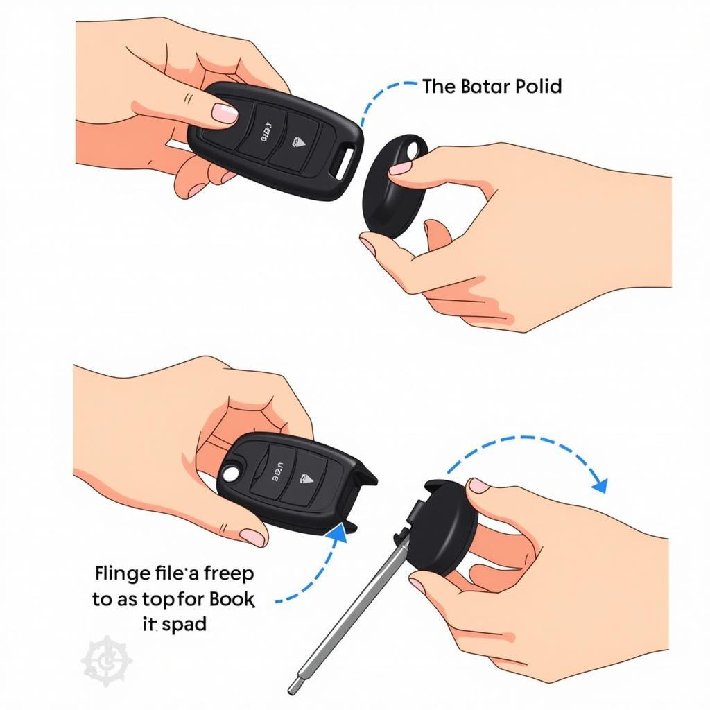 Opening the Hyundai Key Fob Casing