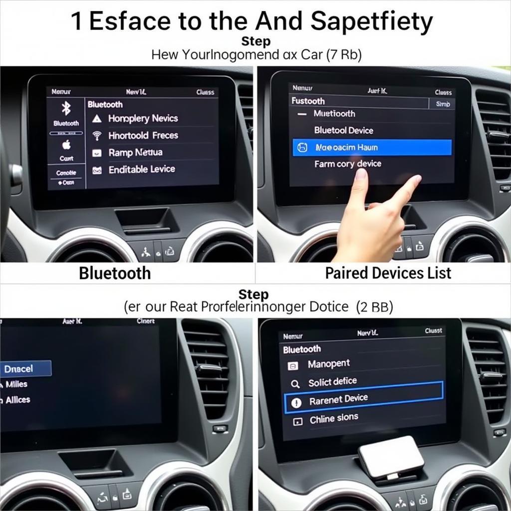 Resetting Car Bluetooth for iPhone Pandora Connection