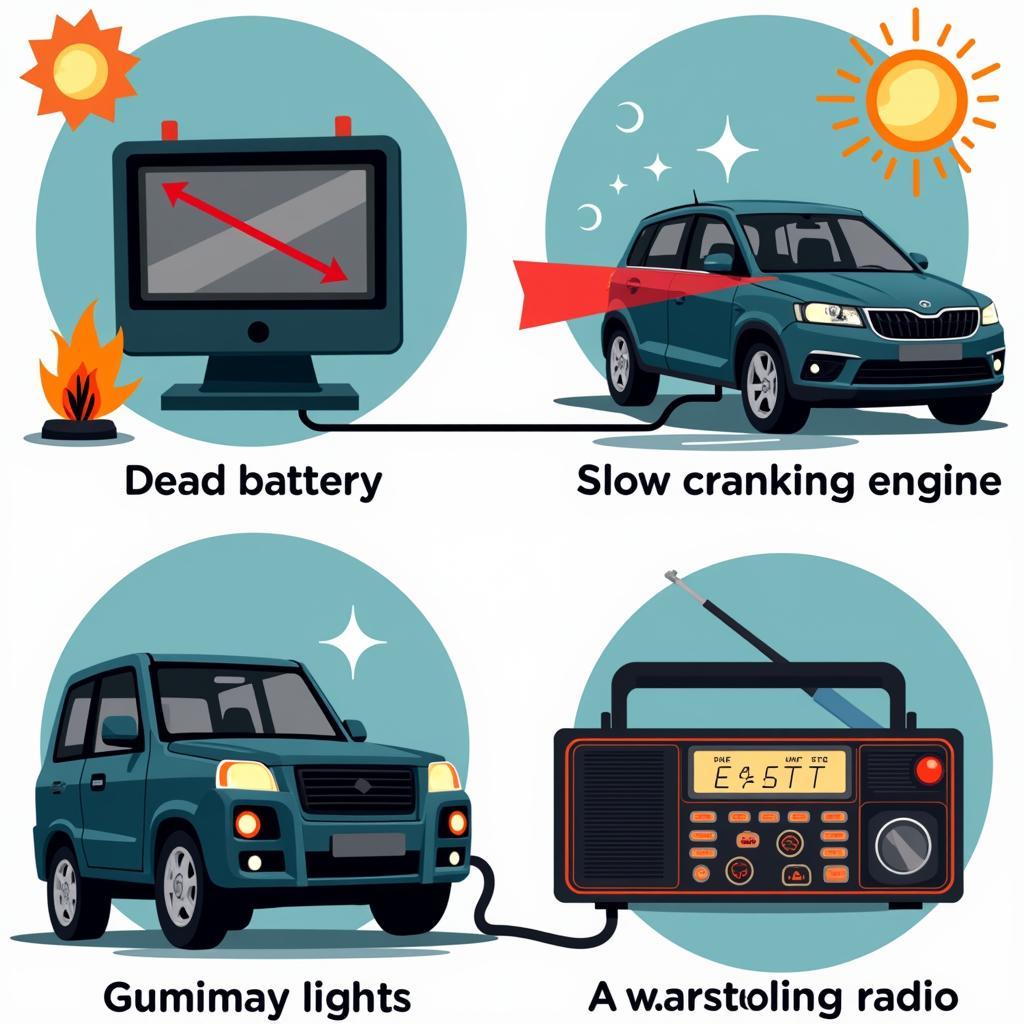 Common Symptoms of a Parasitic Battery Drain