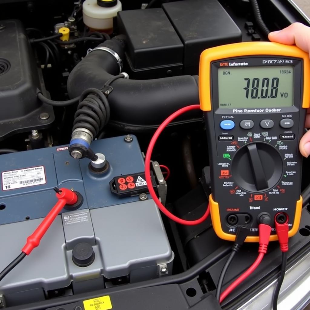 Testing for Parasitic Drain with a Multimeter