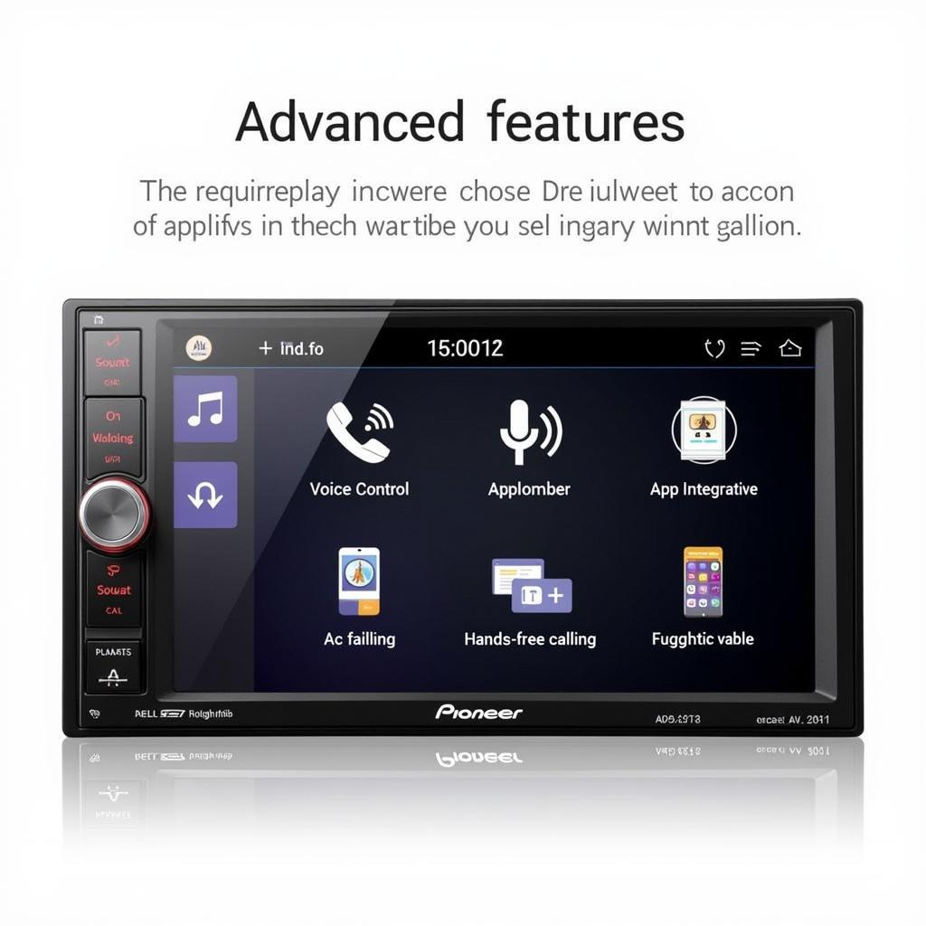 Pioneer Bluetooth Car Radio Advanced Features