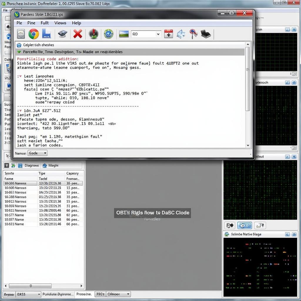 Interpreting Porsche OBDII Codes