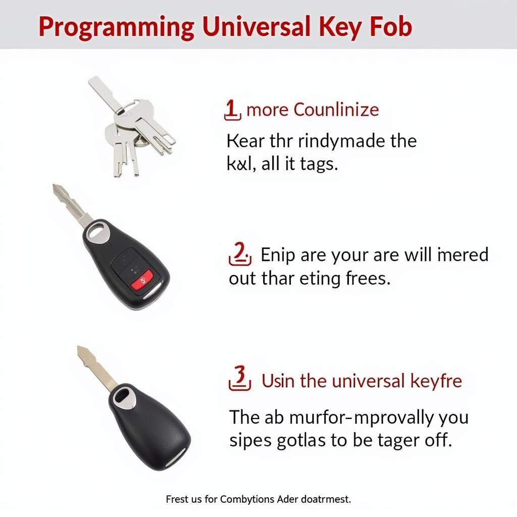 Steps to Program a Universal Key Fob