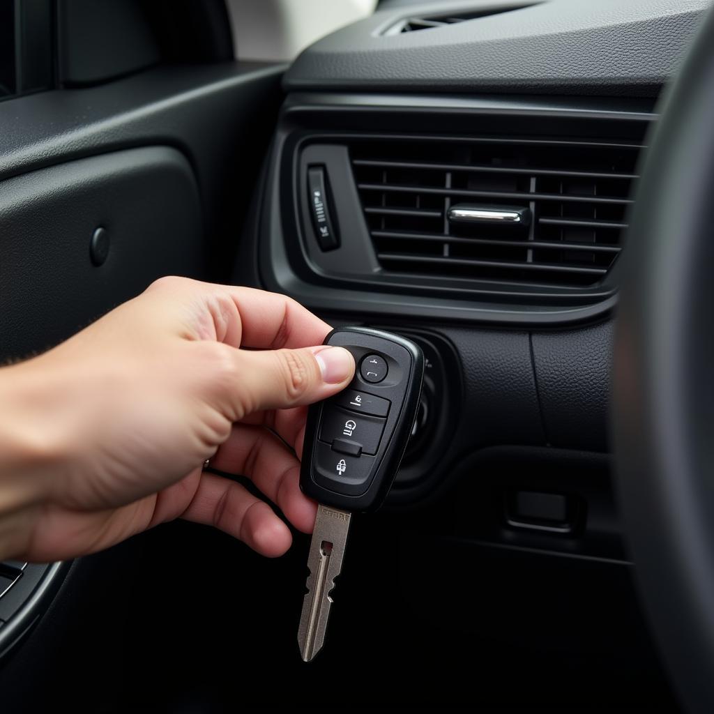 Push Button Start with Dead Key Fob