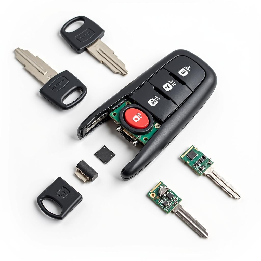 RAM Fob Key Internal Components