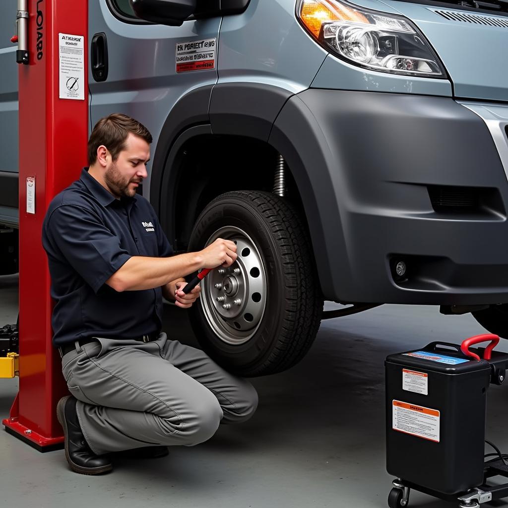 Ram ProMaster Brake Repair