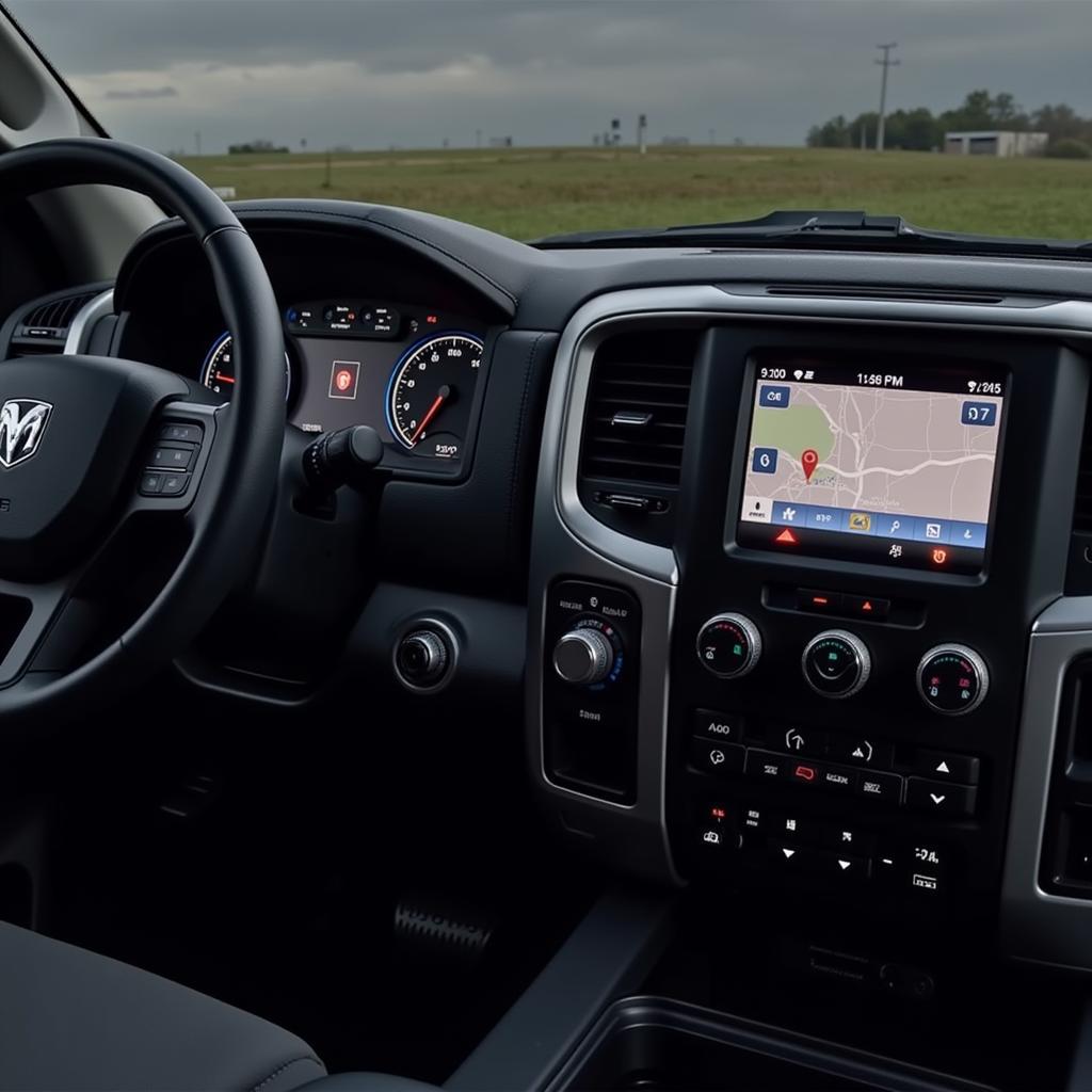 RAM Truck with Active Anti-Theft System