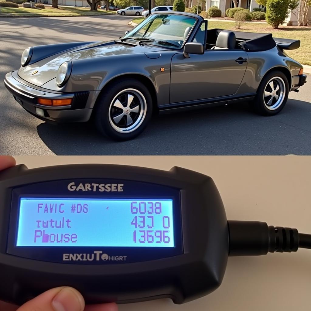 Reading Fault Codes on a 1985 Porsche 911 Carrera Cabriolet