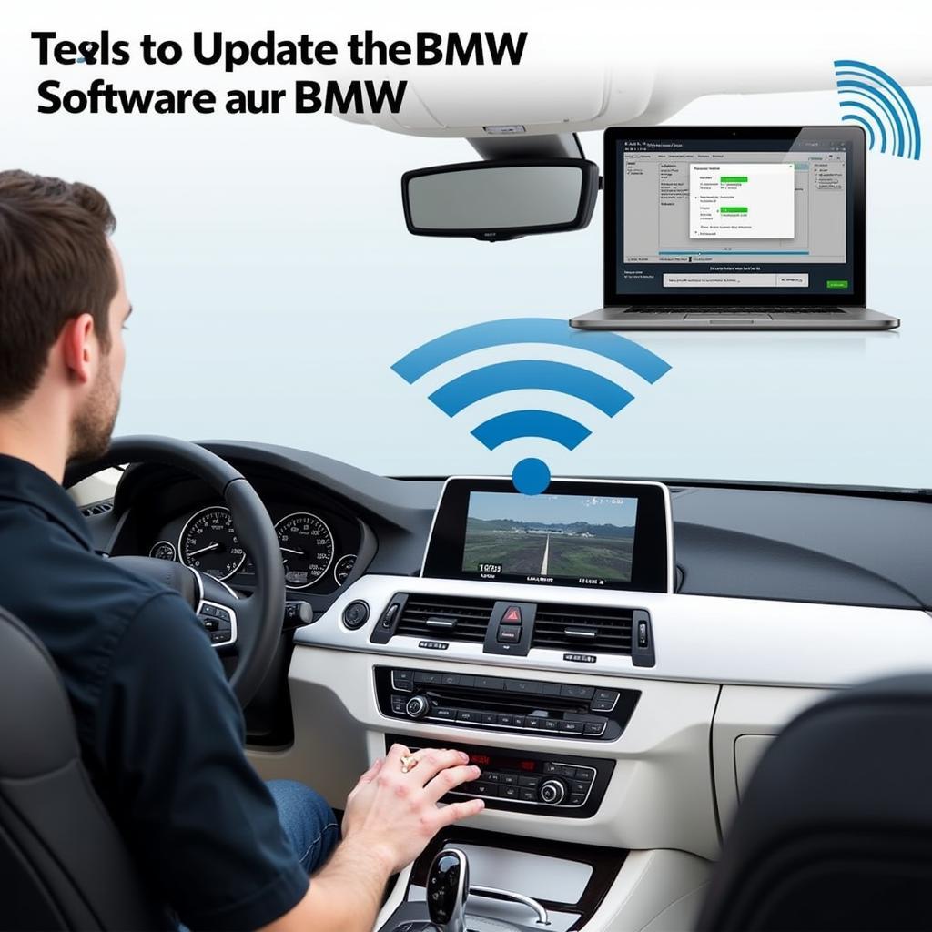 Remote BMW Software Update Process