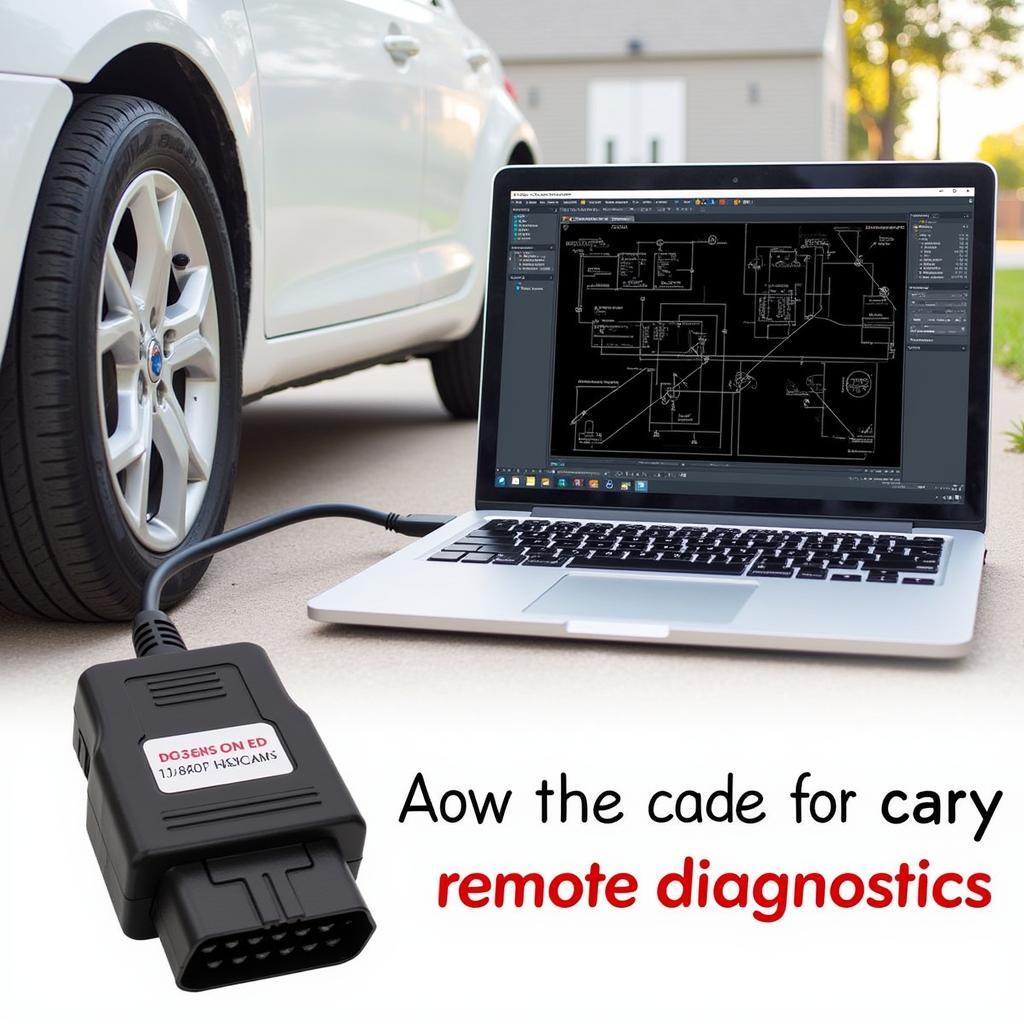 Remote Car Diagnostics via Laptop