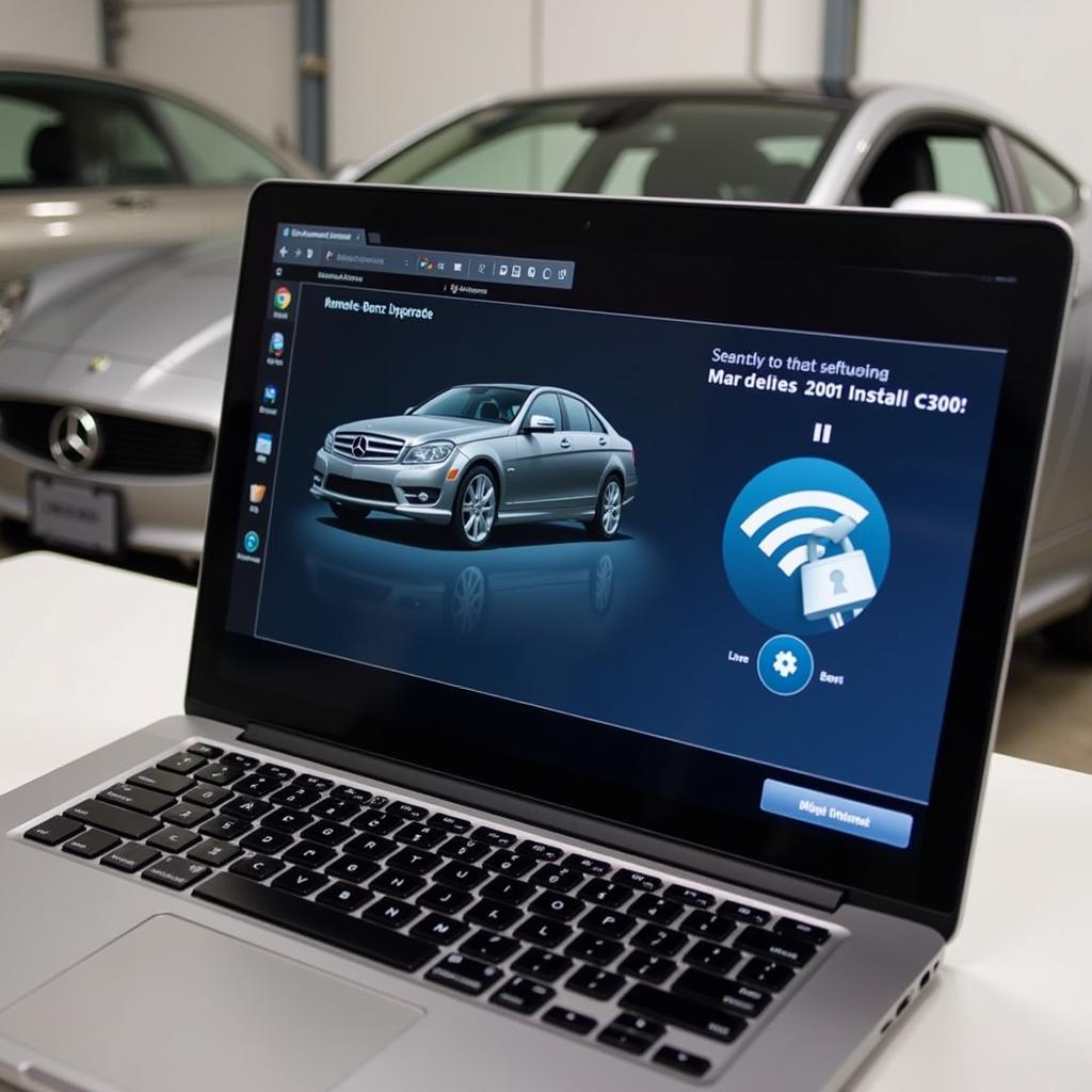 Remote Software Installation on Mercedes-Benz C300