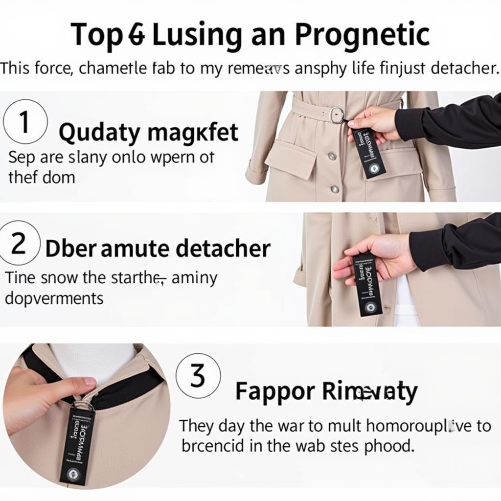 Removing a standard magnetic anti-theft tag