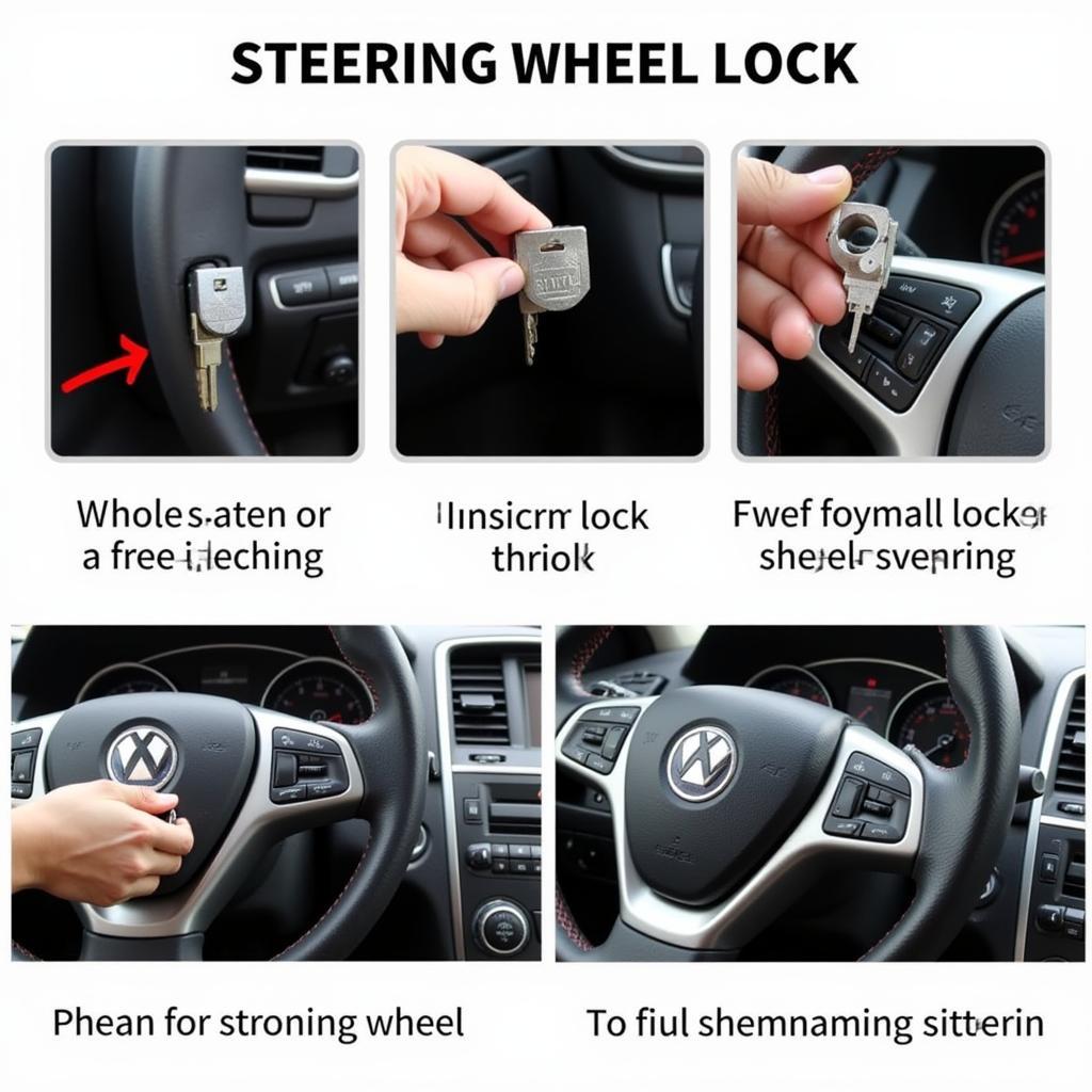 Removing a Steering Wheel Lock