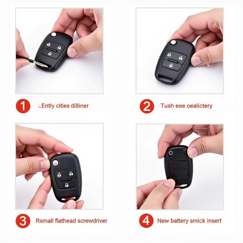 Step-by-step guide to replacing the 2016 Toyota Camry key fob battery.