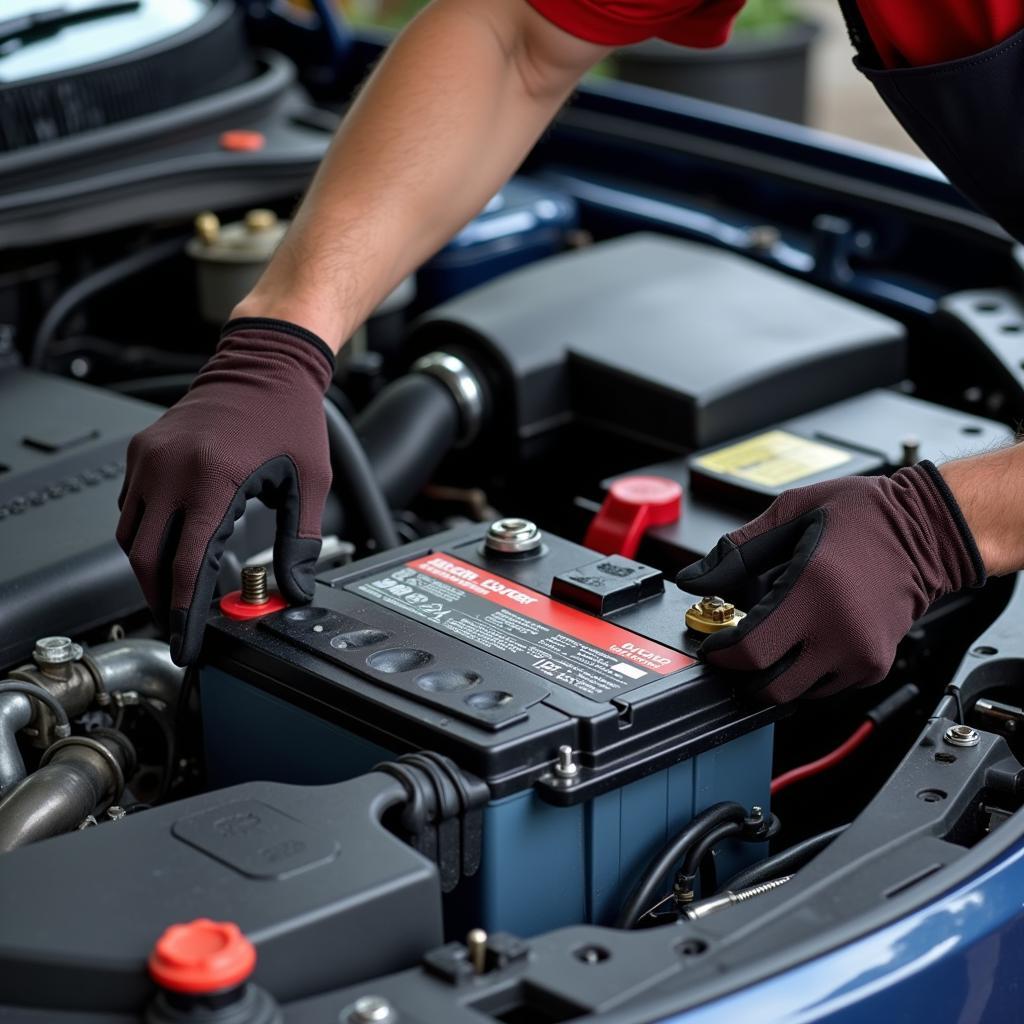 Replacing a Car Battery