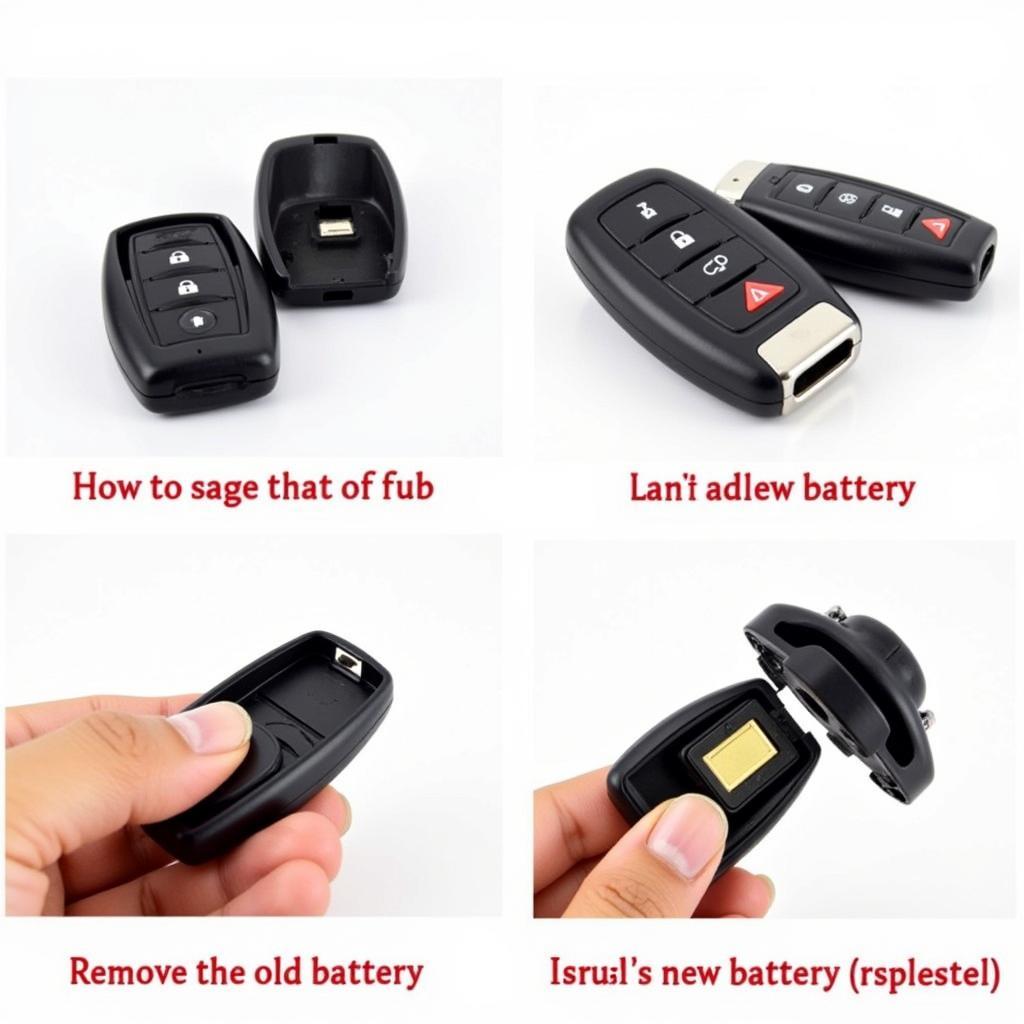 Steps to Replace a Car Key Fob Battery