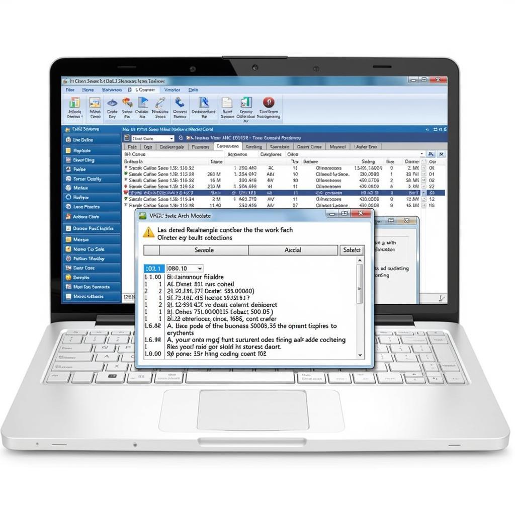 Ross-Tech VCDS Software Interface on Laptop Screen