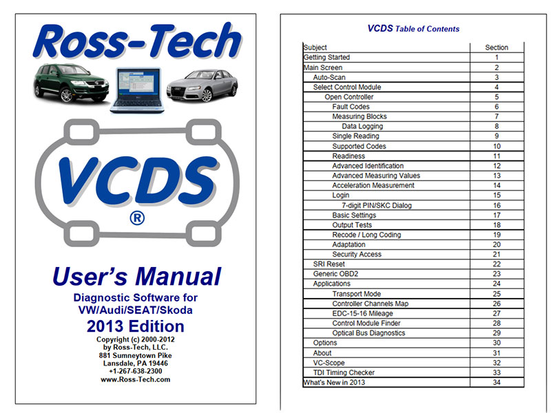 Ross Tech VCDS Manual