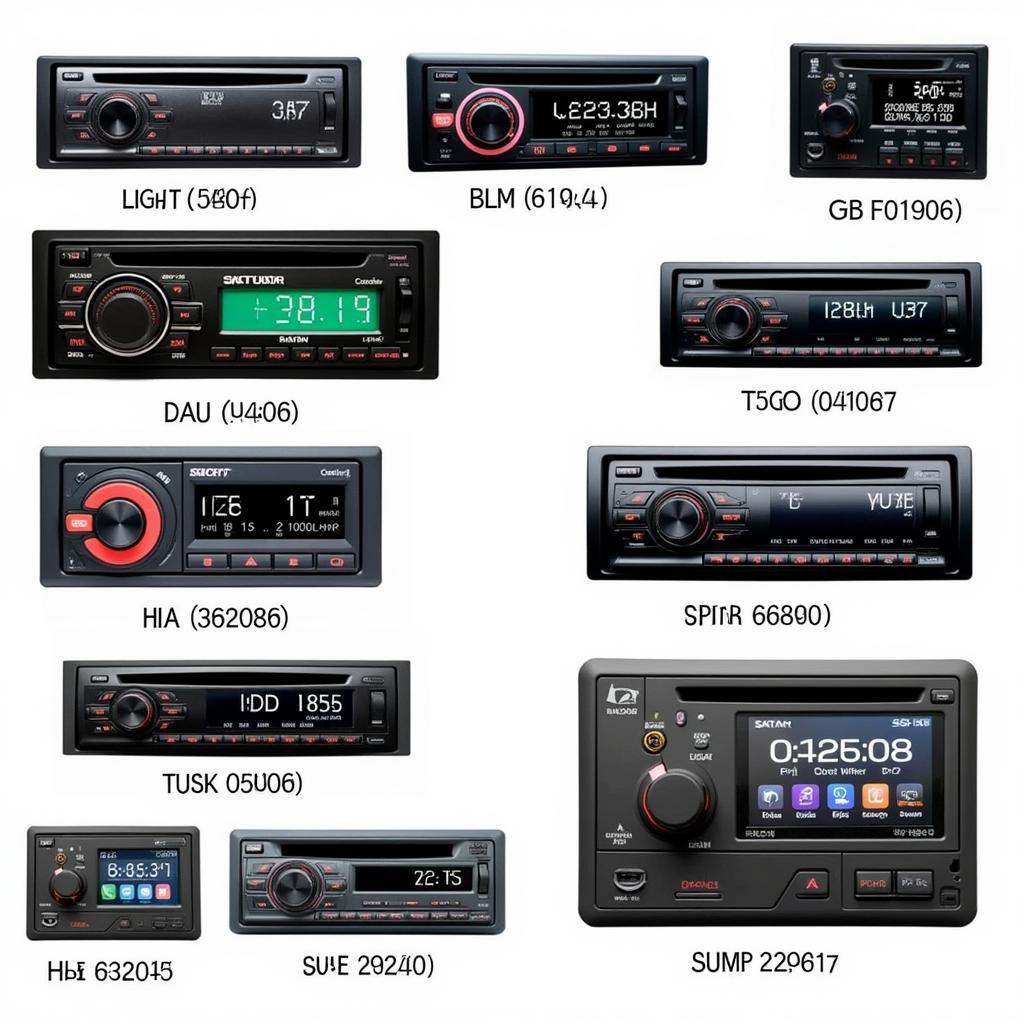 Saturn Radio Models