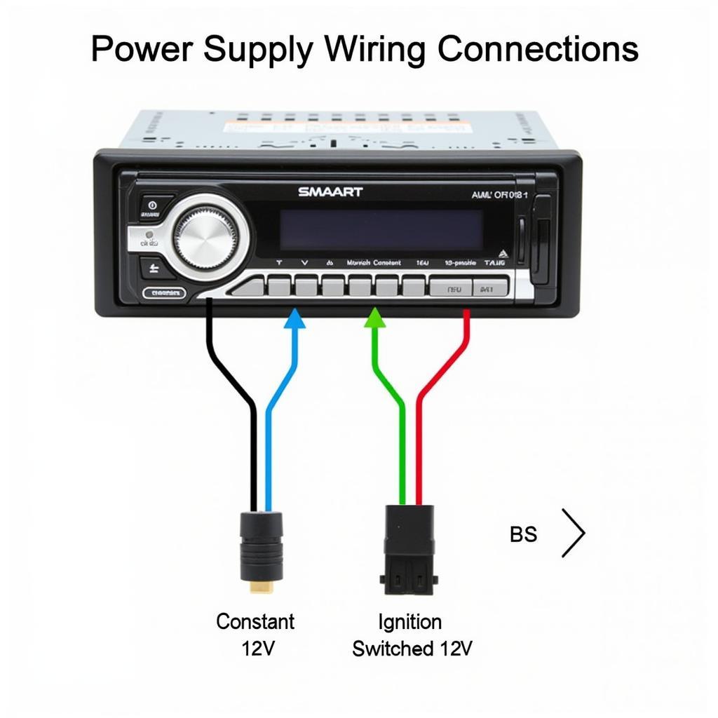 Smart Car Radio Wiring Diagram Power Connections