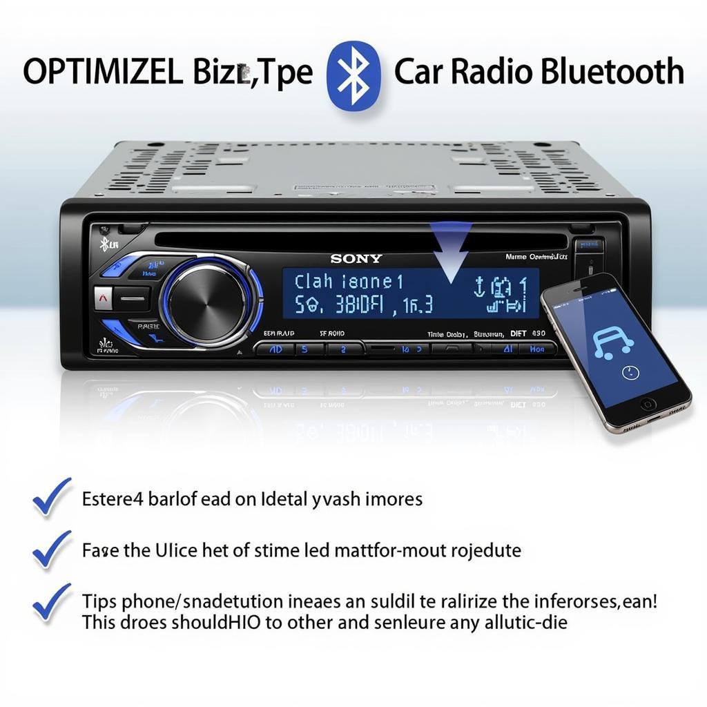 Optimized Sony Car Radio Bluetooth Setup for Enhanced Performance