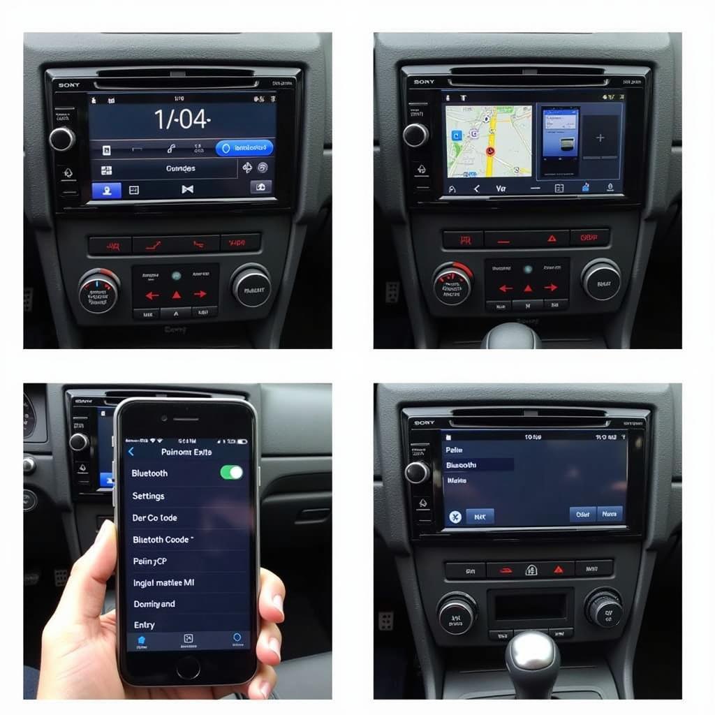 Pairing a Phone with a Sony Car Radio