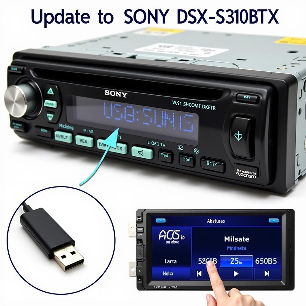 Updating Firmware on Sony DSX-S310BTX