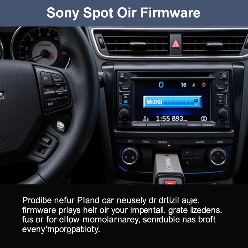 Updating Sony Xplod Firmware via USB