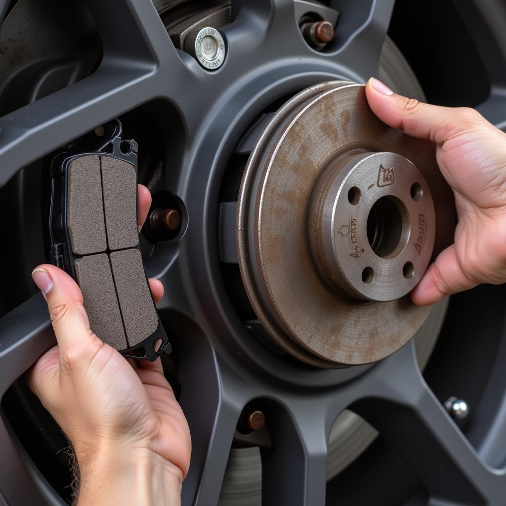 Checking Subaru Outback Brake Pads